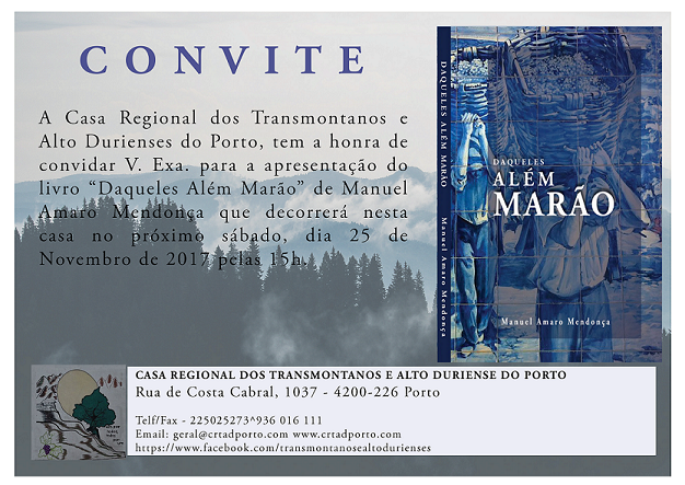 Daqueles Além Marão na Casa Regional dos Transmontanos