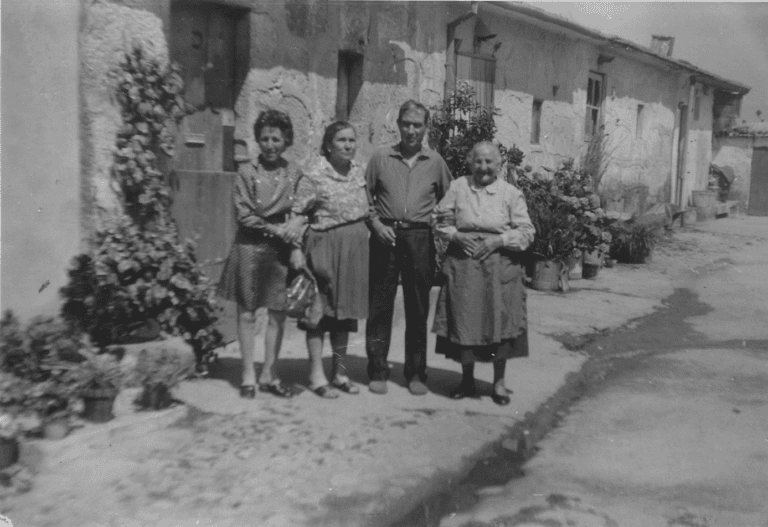 A tia Laura e o tio Manuel